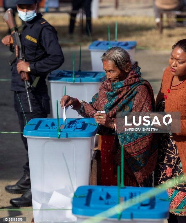 Eleições gerais no Nepal.