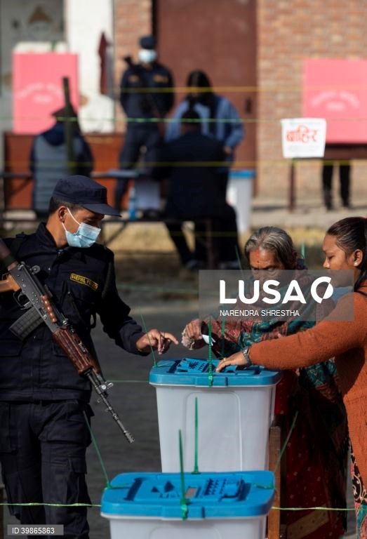 Eleições gerais no Nepal.