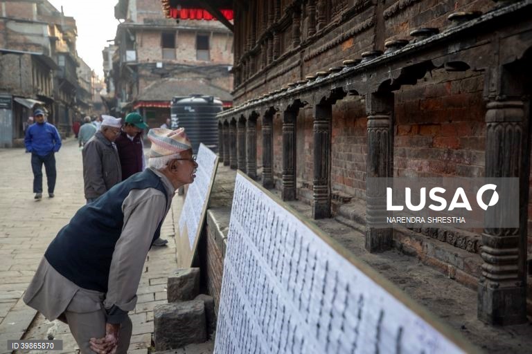 Eleições gerais no Nepal.