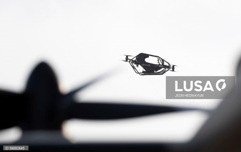 Coreia do Sul: Empresa Voltline testa táxis drones em Gyeonggi-do