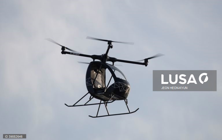 Coreia do Sul: Empresa Voltline testa táxis drones em Gyeonggi-do