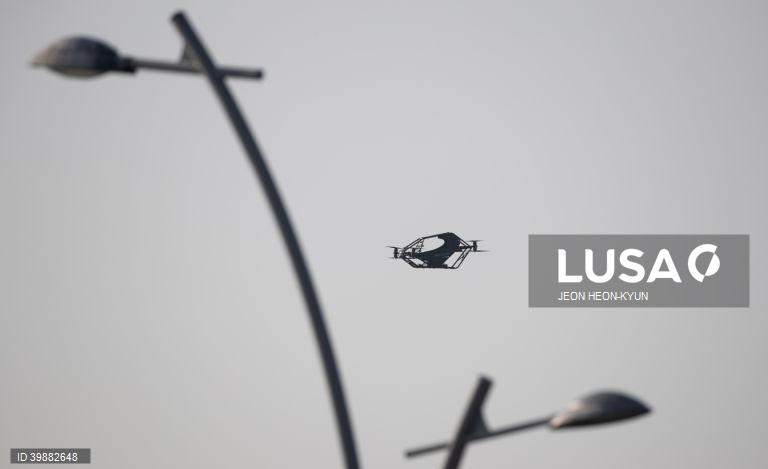 Coreia do Sul: Empresa Voltline testa táxis drones em Gyeonggi-do