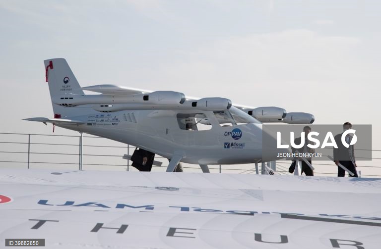 Coreia do Sul: Empresa Voltline testa táxis drones em Gyeonggi-do