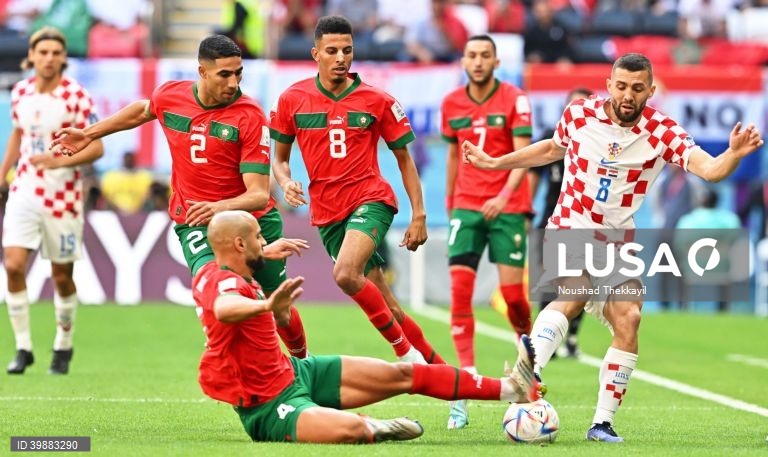 Mundial2022: Croácia e Marrocos empatam a zero no primeiro jogo do Grupo F