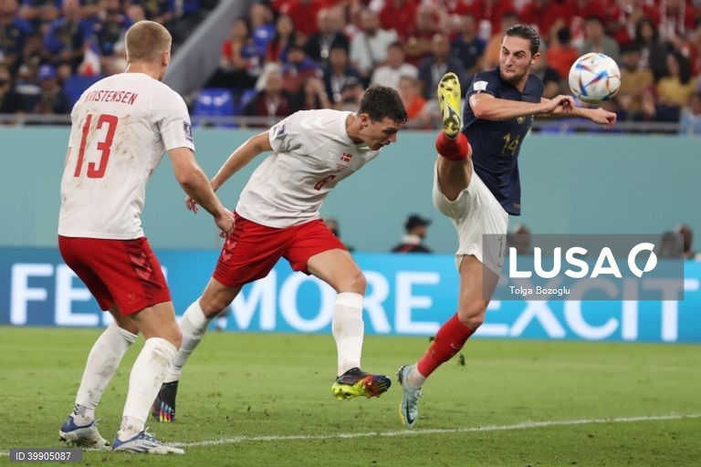 Mundial2022: 'Bis' de Mbappé à Dinamarca coloca campeã França nos 'oitavos'