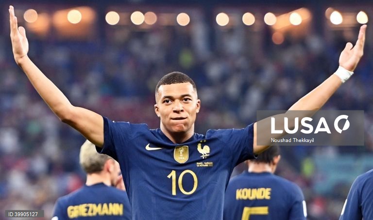 Mundial2022: 'Bis' de Mbappé à Dinamarca coloca campeã França nos 'oitavos'