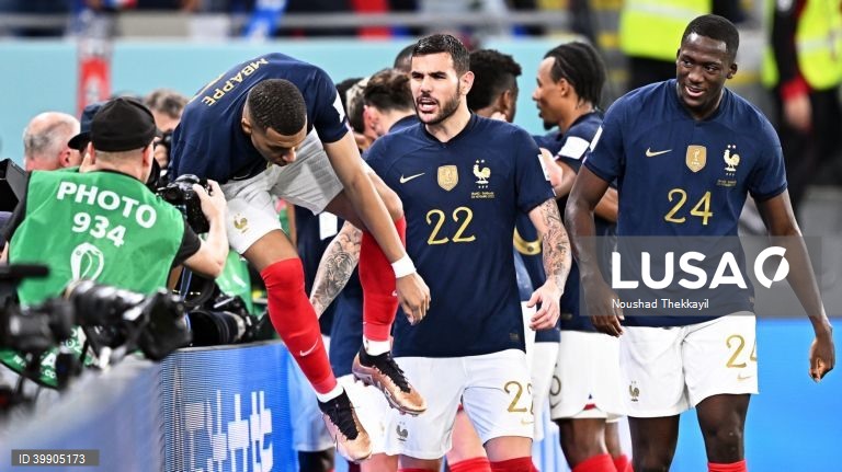 Mundial2022: 'Bis' de Mbappé à Dinamarca coloca campeã França nos 'oitavos'