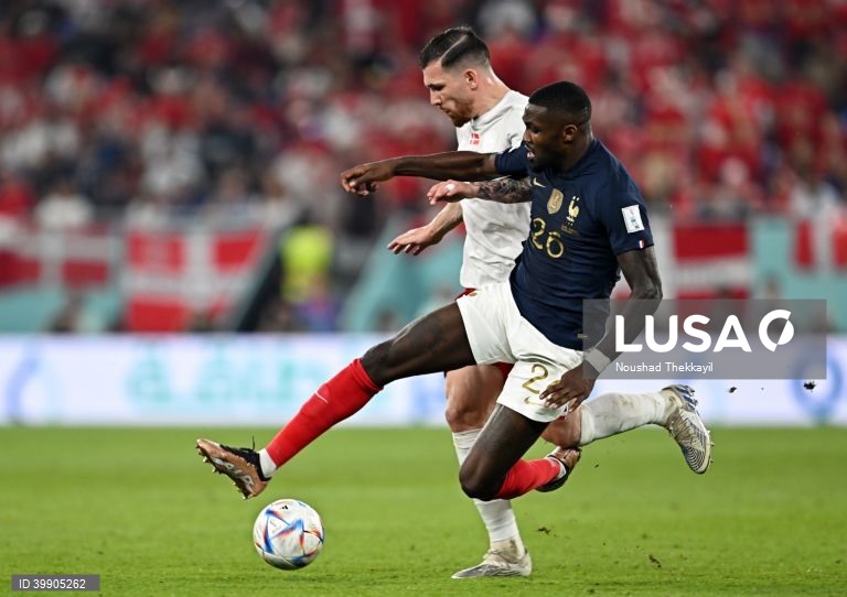 Mundial2022: 'Bis' de Mbappé à Dinamarca coloca campeã França nos 'oitavos'