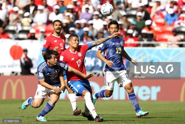Mundial Qatar 2022: Japão vs Costa Rica.