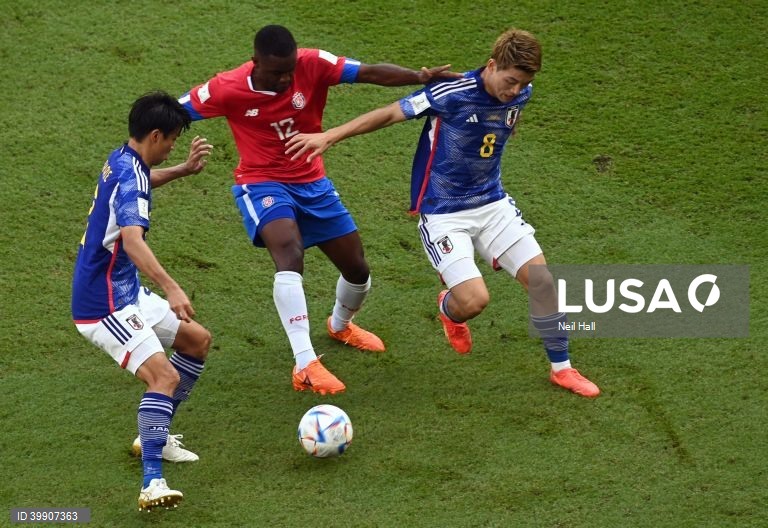 Mundial Qatar 2022: Japão vs Costa Rica.