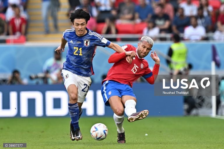 Mundial Qatar 2022: Japão vs Costa Rica.