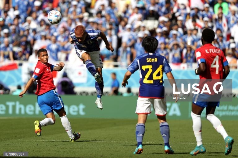 Mundial Qatar 2022: Japão vs Costa Rica.