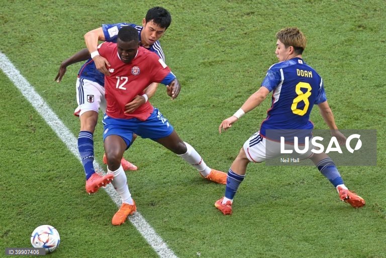 Mundial Qatar 2022: Japão vs Costa Rica.