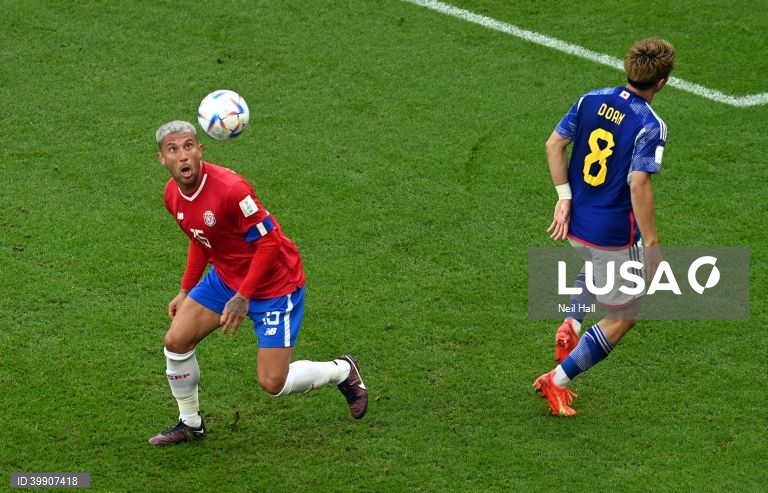 Mundial Qatar 2022: Japão vs Costa Rica.