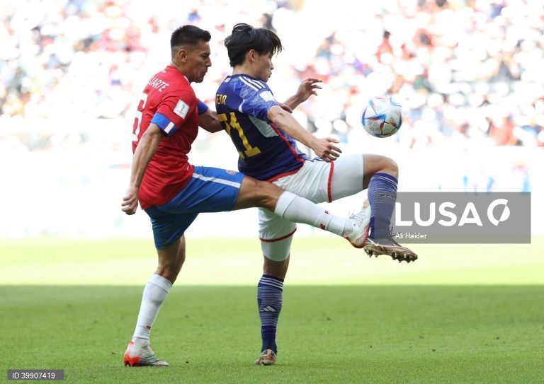 Mundial Qatar 2022: Japão vs Costa Rica.
