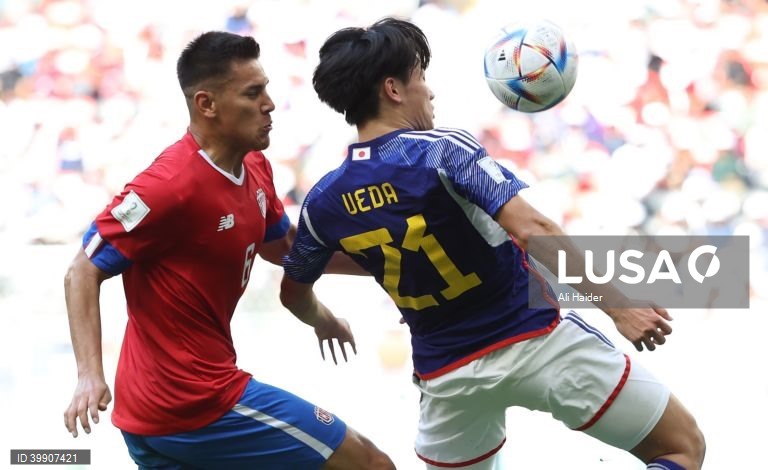 Mundial Qatar 2022: Japão vs Costa Rica.