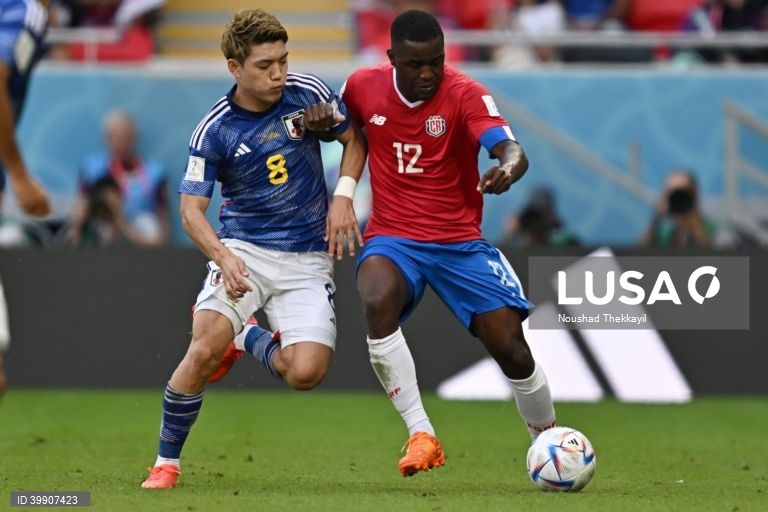 Mundial Qatar 2022: Japão vs Costa Rica.