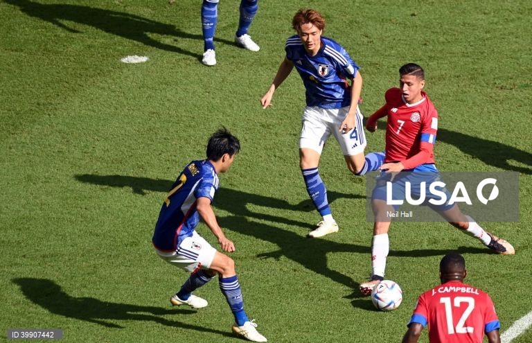 Mundial Qatar 2022: Japão vs Costa Rica.