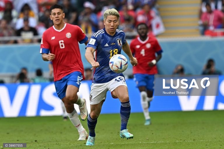 Mundial Qatar 2022: Japão vs Costa Rica.
