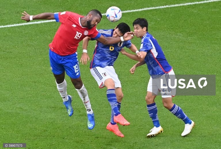 Mundial Qatar 2022: Japão vs Costa Rica.