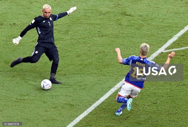Mundial Qatar 2022: Japão vs Costa Rica.