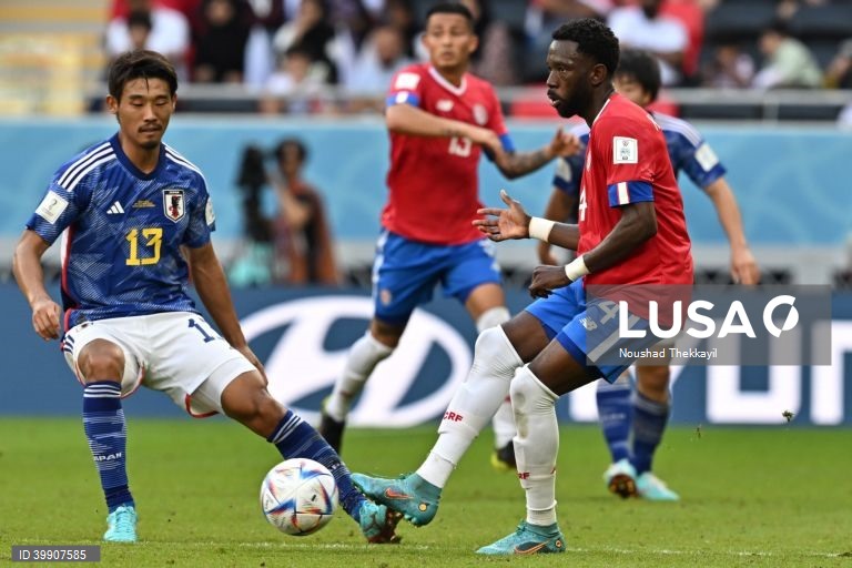 Mundial Qatar 2022: Japão vs Costa Rica.