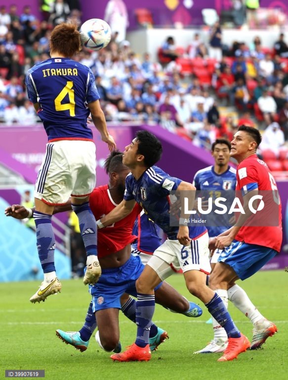 Mundial Qatar 2022: Japão vs Costa Rica.