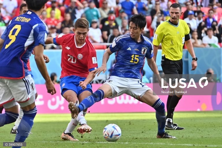 Mundial Qatar 2022: Japão vs Costa Rica.