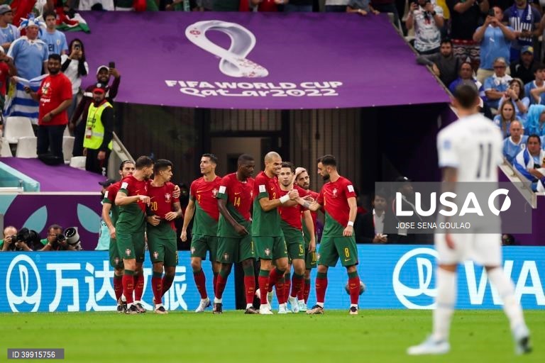 Qatar: Portugal vence Uruguai por 2-0 em jogo do Mundial2022