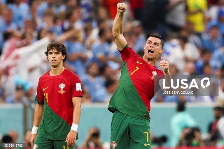 Qatar: Portugal vence Uruguai por 2-0 em jogo do Mundial2022