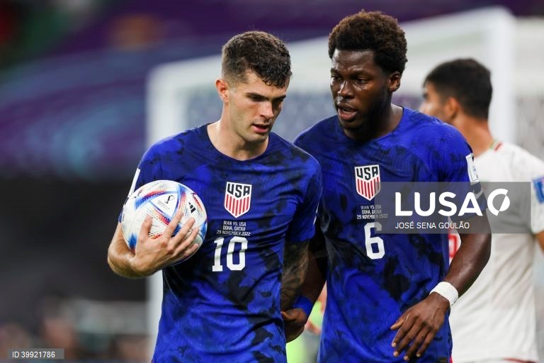 Qatar: Estados Unidos vence Irão por 1-0 em jogo do Mundial de futebol de 2022