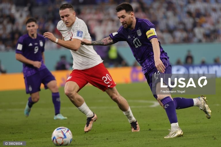 Mundial 2022: Polónia vs Argentina