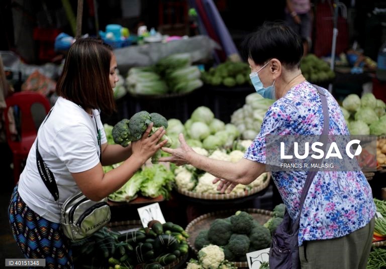 Filipinas: Mercado em Manila