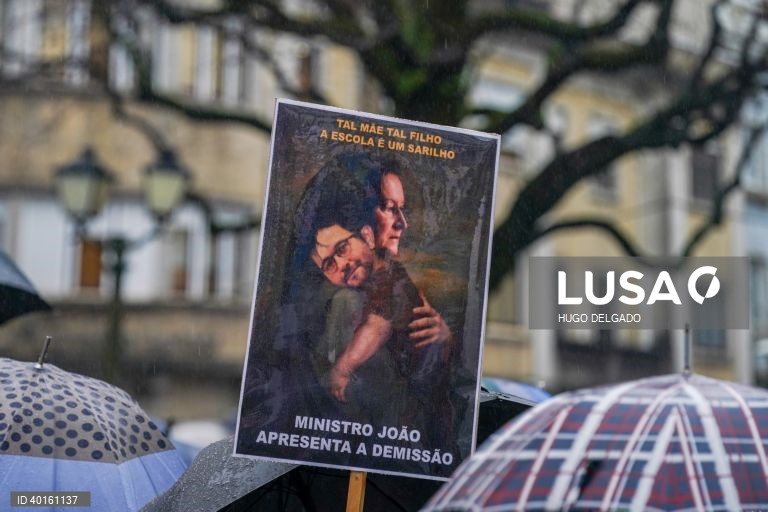 Greve nacional de professores por distritos: concentração em Braga