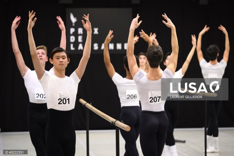 Suíça: Concurso de dança de Lausana