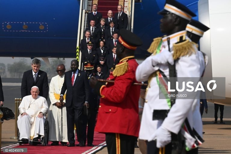 Visita do Papa Francisco à República Democrática do Congo e Sudão do Sul.