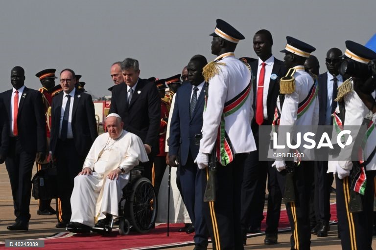 Visita do Papa Francisco à República Democrática do Congo e Sudão do Sul.