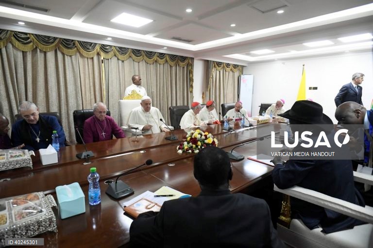 Visita do Papa Francisco à República Democrática do Congo e Sudão do Sul.