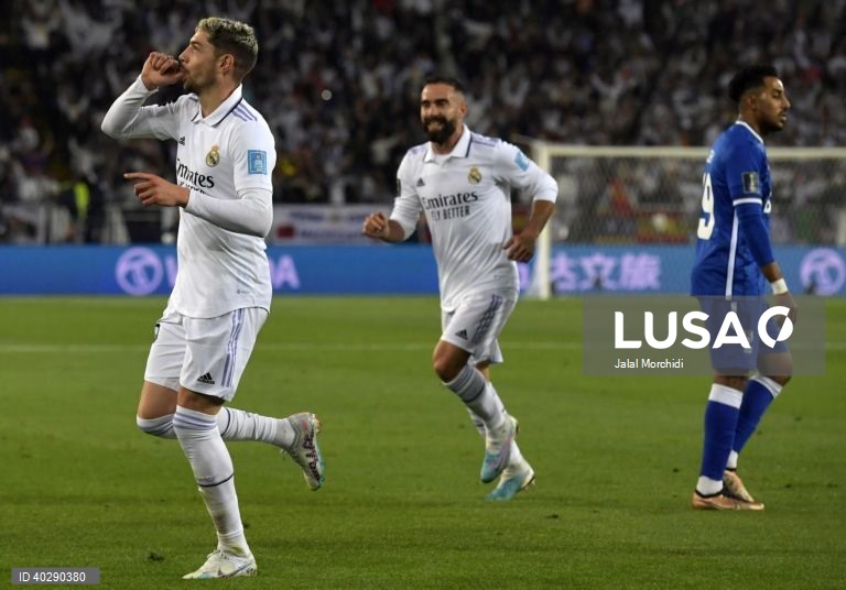 Real Madrid conquista Mundial de clubes de futebol ao derrotar Al Hilal por 5-3