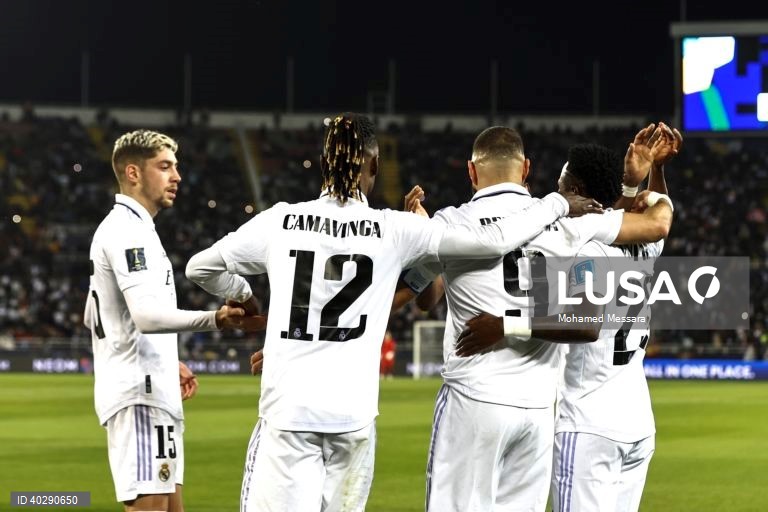 Real Madrid conquista Mundial de clubes de futebol ao derrotar Al Hilal por 5-3