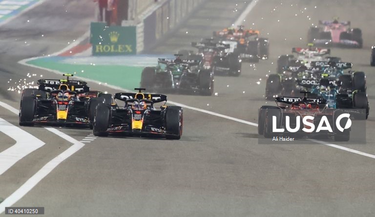 O piloto Max Verstappen vence Grande Prémio do Bahrain de Fórmula 1.
