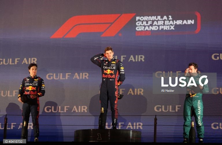 O piloto Max Verstappen vence Grande Prémio do Bahrain de Fórmula 1.