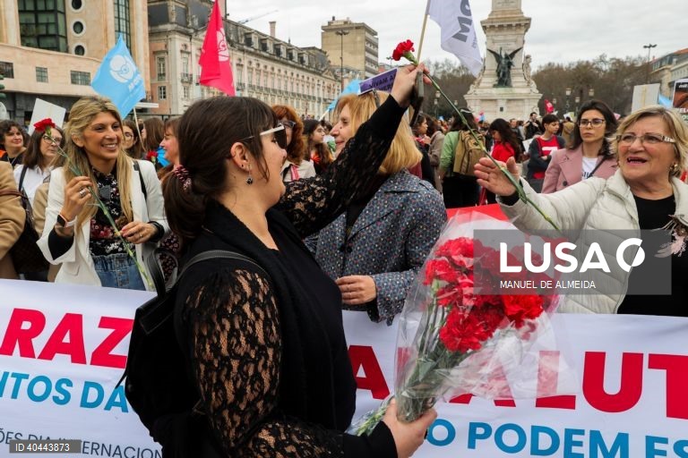 Manifestação Nacional de Mulheres em Lisboa