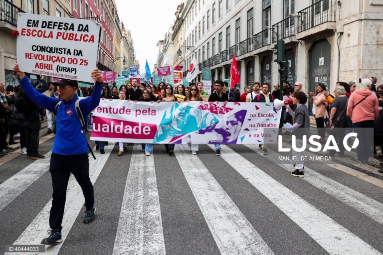 Manifestação Nacional de Mulheres em Lisboa