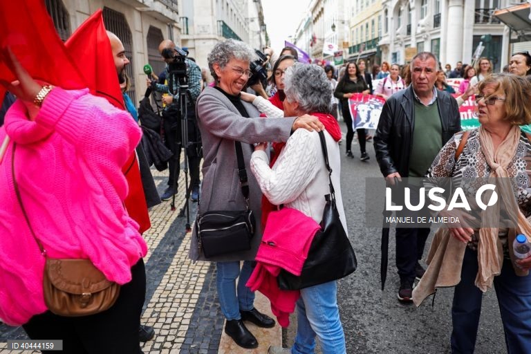 Manifestação Nacional de Mulheres em Lisboa