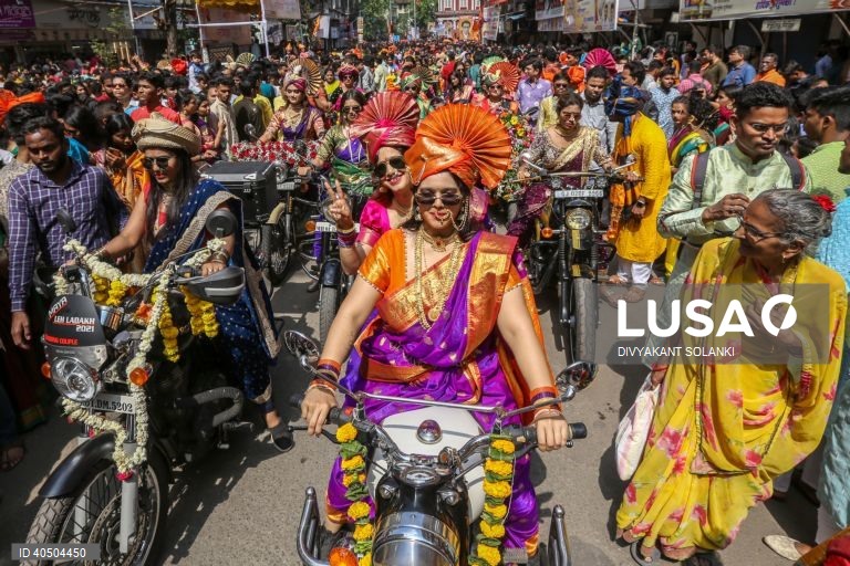 Índia: Celebrações do Ano Novo hindu em Mumbai