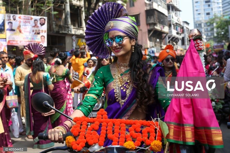 Índia: Celebrações do Ano Novo hindu em Mumbai