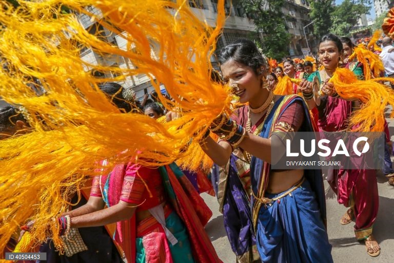 Índia: Celebrações do Ano Novo hindu em Mumbai