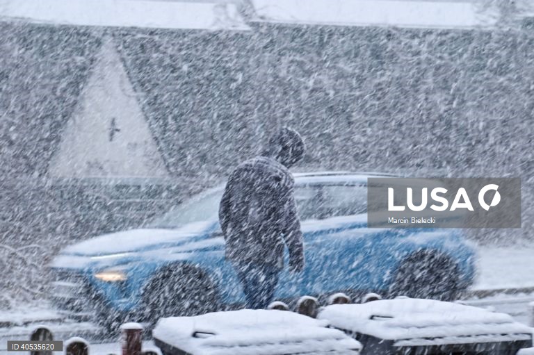 Nevão na Polónia
