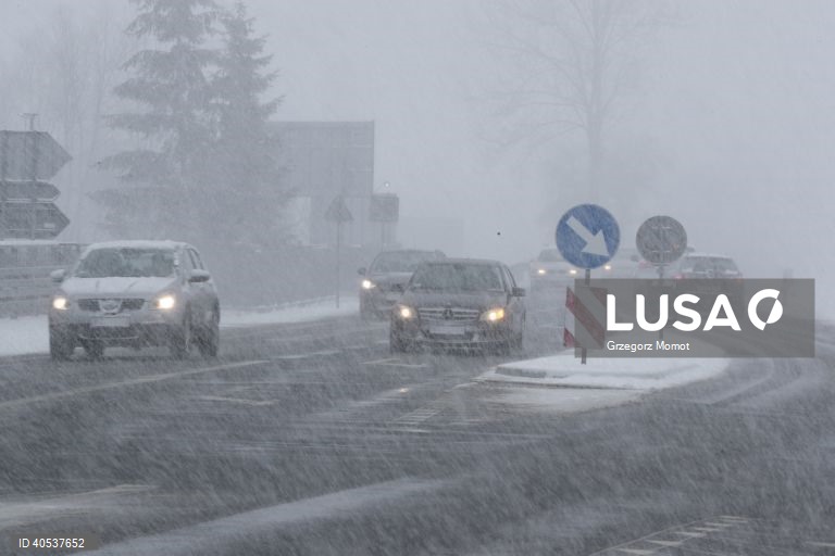 Nevão na Polónia